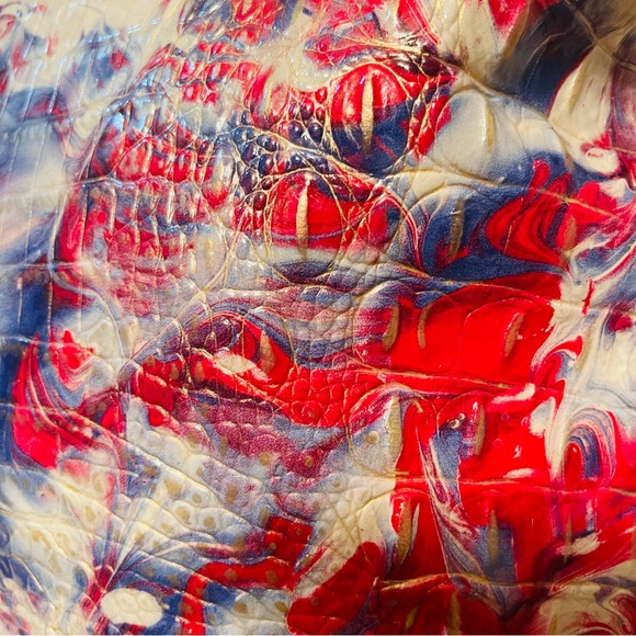 🇺🇸LOWEST PRICE! BRAHMIN Large Duxbury VALOR Melbourne Croc Embossed Leather. - Picture 4 of 16